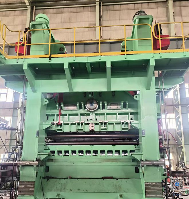 威尼斯9499登录入口天津津重重工机器设备制造有限公司成功打造3800mm冷矫直
